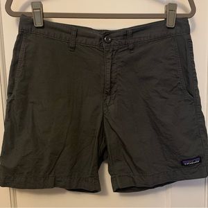 Patagonia Shorts Mens size 30 Gray Outdoor Hiking Organic Cotton